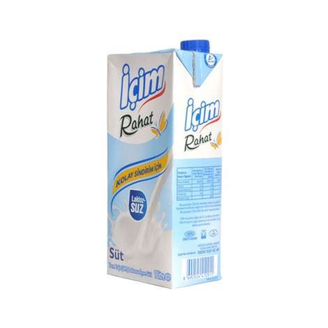 İçim Süt Laktozsuz 1 L